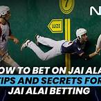 how to bet on jai alai